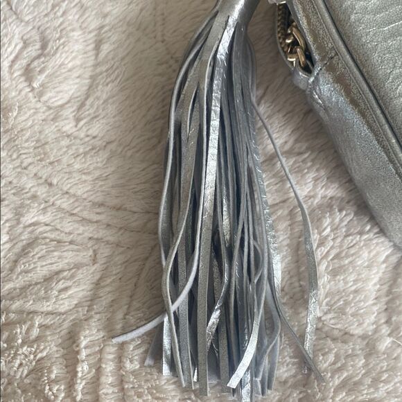 Victoria Secret Silver Crossbody Bag with Chain Strap - Picture 6 of 9